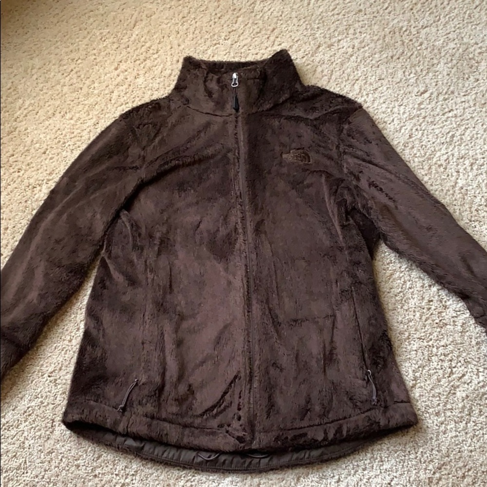 North Face fleecy coat